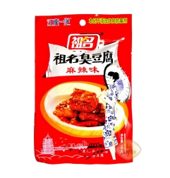 APERITIVO DE SOJA PICANTE 祖名臭豆腐（麻辣味）30/100G