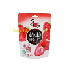 GELATINA CON SABOR A FRESA XZL  喜之郎蒟蒻果冻(草莓味) 24/120G