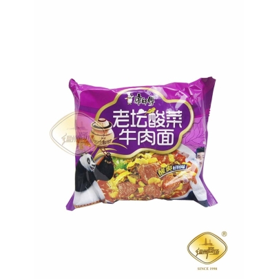 TALLARINES INST. SABOR MOSTAZA KSF 康师傅老坛酸菜牛肉面*袋*24/114G