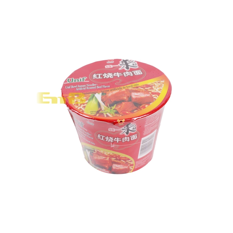 RAMEN TERNERA UNIF 统一来一桶红烧牛肉面*桶 12/110G RAMEN TERNERA UNIF 统一来一桶红烧牛肉面*桶 12/110G