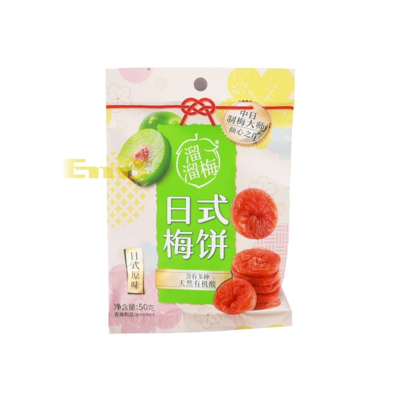 APERITIVO CON CIRUELA LLM  溜溜梅日式梅饼(日式原味) 24/50G