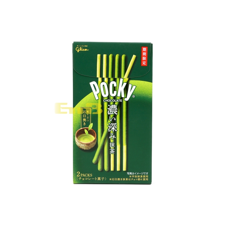 POCKY Matcha y chocolate GLICO 120/61g