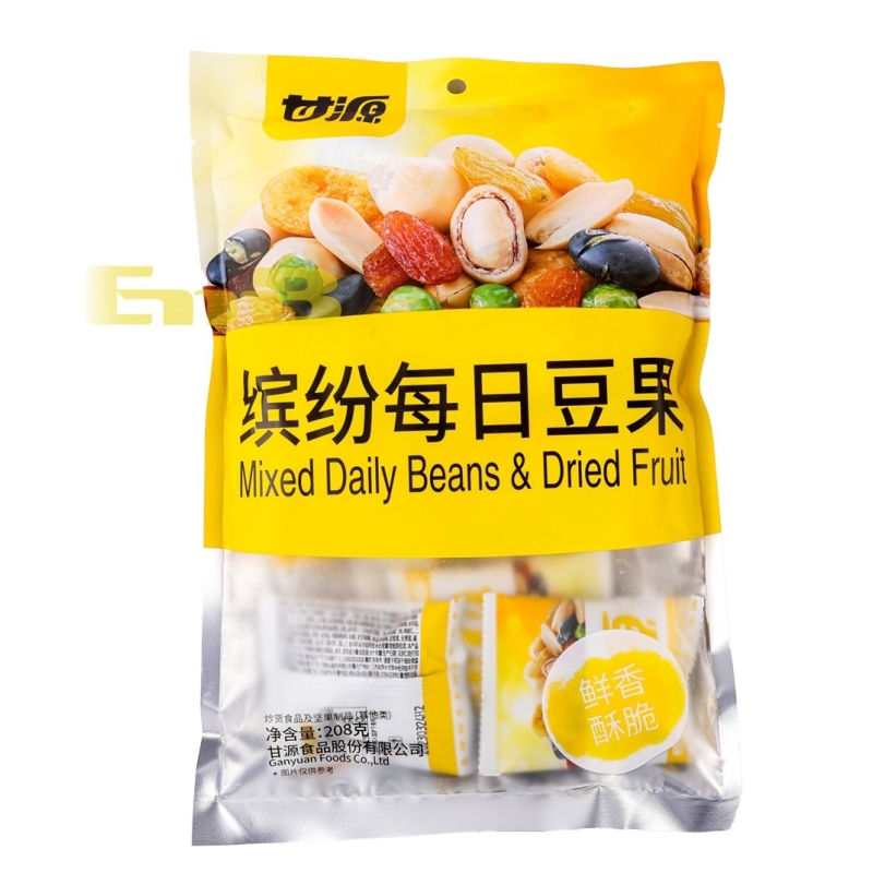 APERITIVO DE FRIJOLES GY  甘源缤纷每日豆果 20/208G