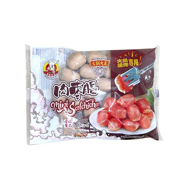 Mini salchicha MENG FU 16/360g