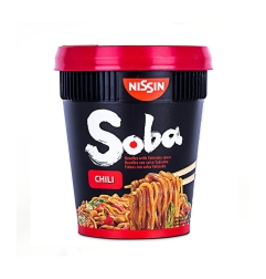 YAKISOBA CUP CHILI SOBA NISSIN 出前一丁炒面 8/92G