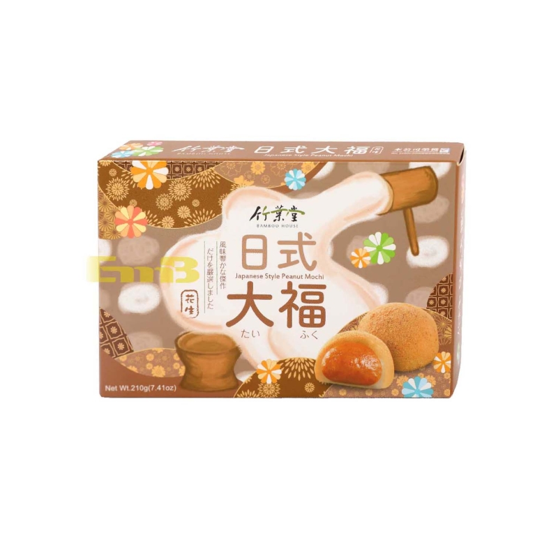 DAIFUKU MOCHI CACAHUETE BAMBOO HOUSE 24/210G