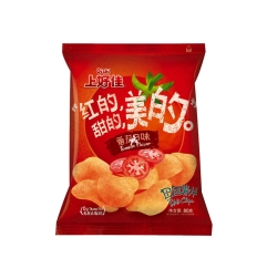 PATATA FRITA SABOR A TOMATE OISHI 上好佳田园薯片（番茄味）20/50G