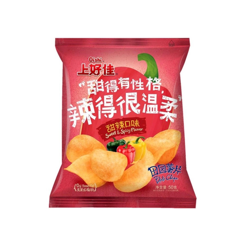 Patatas Fritas Sweet&Spicy Oishi 50 g