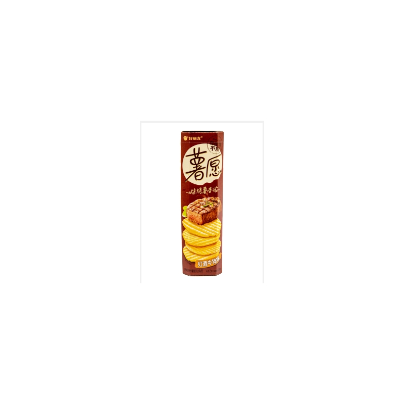 PATATA FRITA SABOR BBQ ORION  20/104G