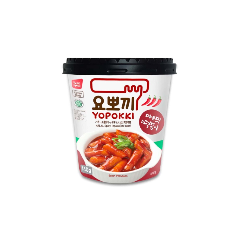 TOPOKKI INST. PICANTE HALAL 30/140G