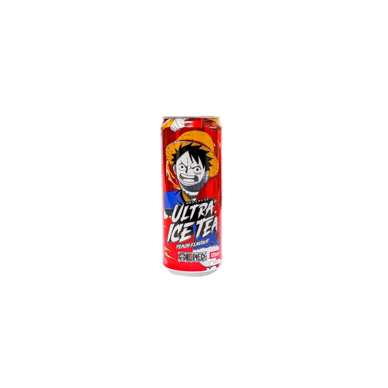 动漫海贼王蜜桃冰茶饮料(路飞) 24/330ML UIT-OP-LUFFY