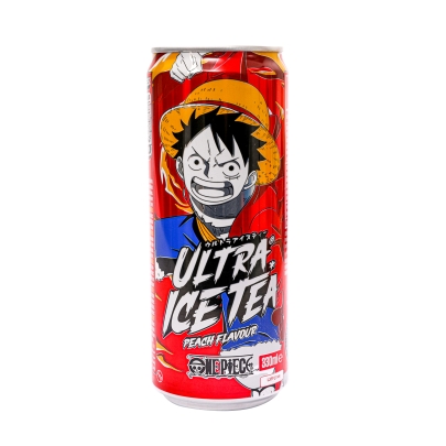 动漫海贼王蜜桃冰茶饮料(路飞) 24/330ML UIT-OP-LUFFY