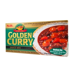 Golden curry S＆B (picante medio) 240g