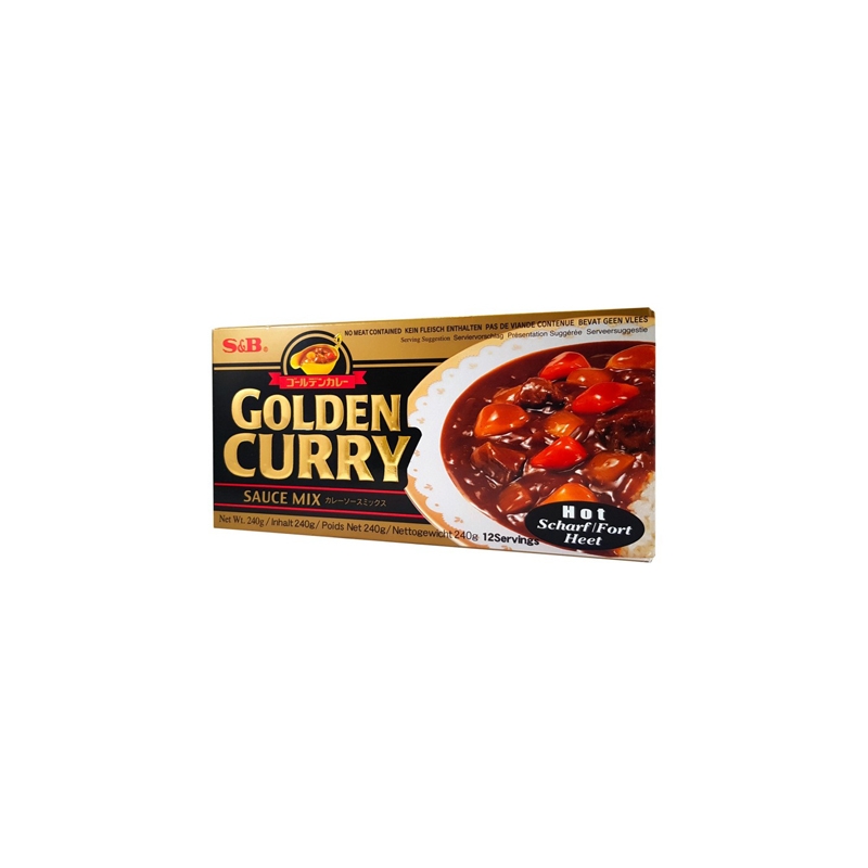 Golden curry S＆B (picante) 240g