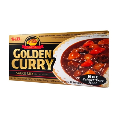 Golden curry S＆B (picante) 240g