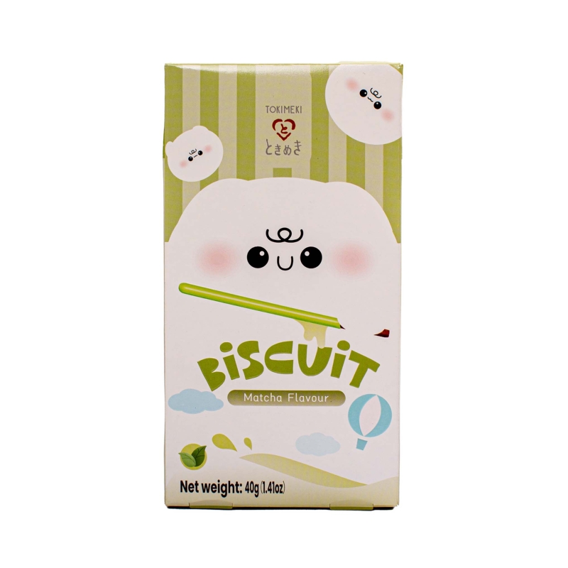 BISCUIT SABOR MATCHA TOKIMEKI 40/40G