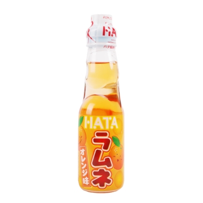 HATA RAMUNE NARANJA 日本哈达波子汽水(香橙味) 30/200ML