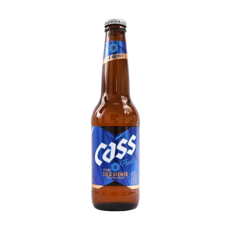 Cerveza Coreana CASS 4.5％VOL 24/330ML