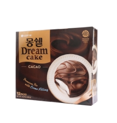 PASTEL DE CACAO RELLENO CREMA LOTTE  12PCS 8/384G