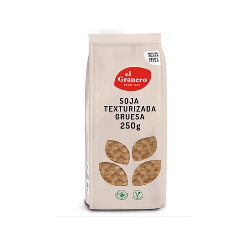 SOJA TEXTURIZADA GRUESA EL GRANERO 10/250G