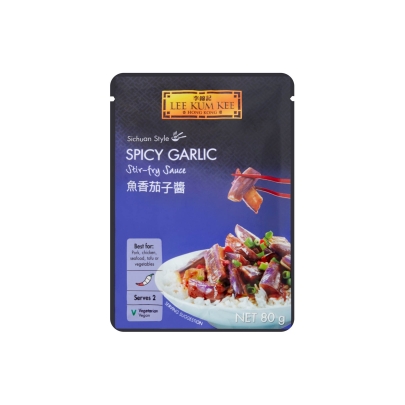 SALSA AJO Y BERENJENA LKK  李锦记鱼香茄子酱 12/80G