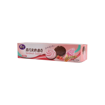 GALLETA SABOR FRESA ZQ 42/103G