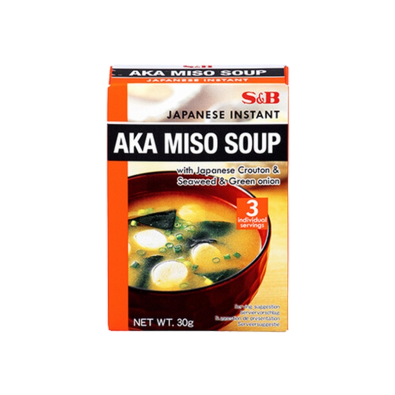 SOPA DE MISO AKA MISO JAPONESA INST. S&B  24/30G