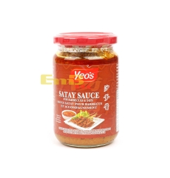 SALSA SATAY BARBACOA YEOS 24/250ML