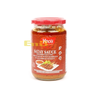 SALSA SATAY BARBACOA YEOS 24/250ML