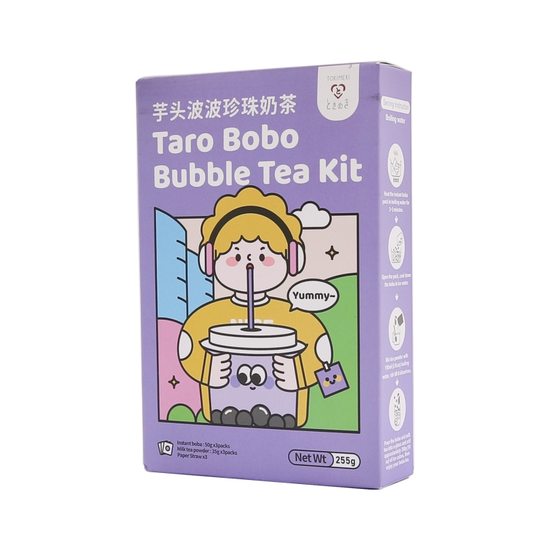 BEBIDA INST. TARO BUBBLE TEA TOKIMEKI 24/255G