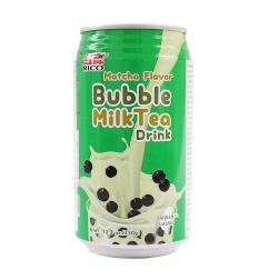 BEBIDA DE BUBBLE TEA SABOR MATCHA RICO 24/350ML