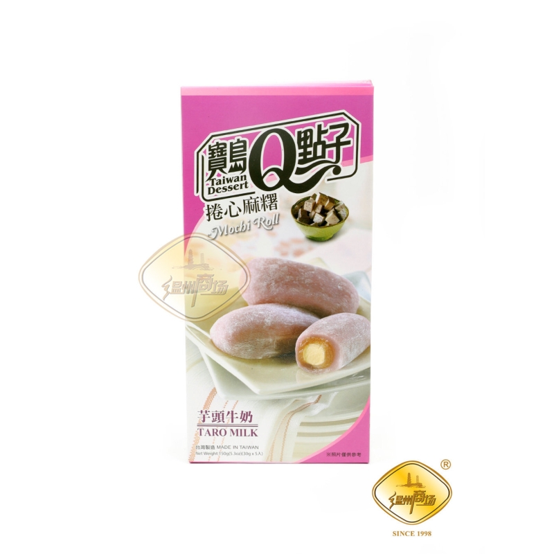 MOCHI ROLL TARO Y LECHE BDQDZ 24/150G