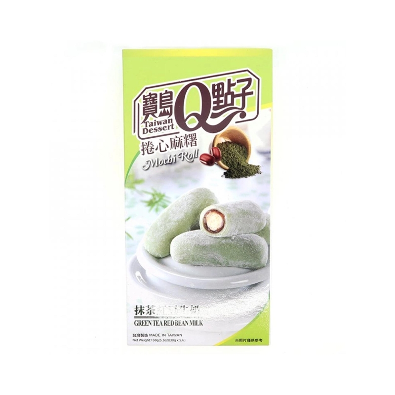 MOCHI ROLL MATCHA Y SOJA ROJA BDQDZ 24/150G