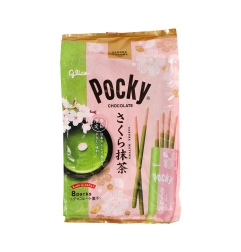 POCKY SABOR MATCHA Y SAKURA GLICO 48/101.6G