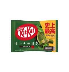 日本浓味抹茶威化饼干24/136G KITKAT