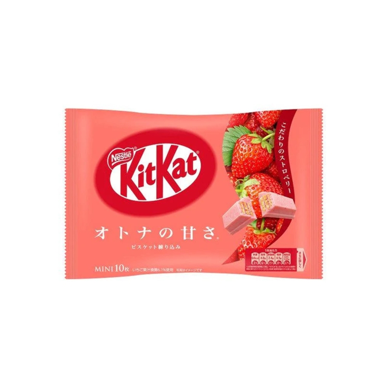 KITKAT GALLETA FRESA 日本草莓威化饼干(2箱*12U)24/135.6G KITKAT