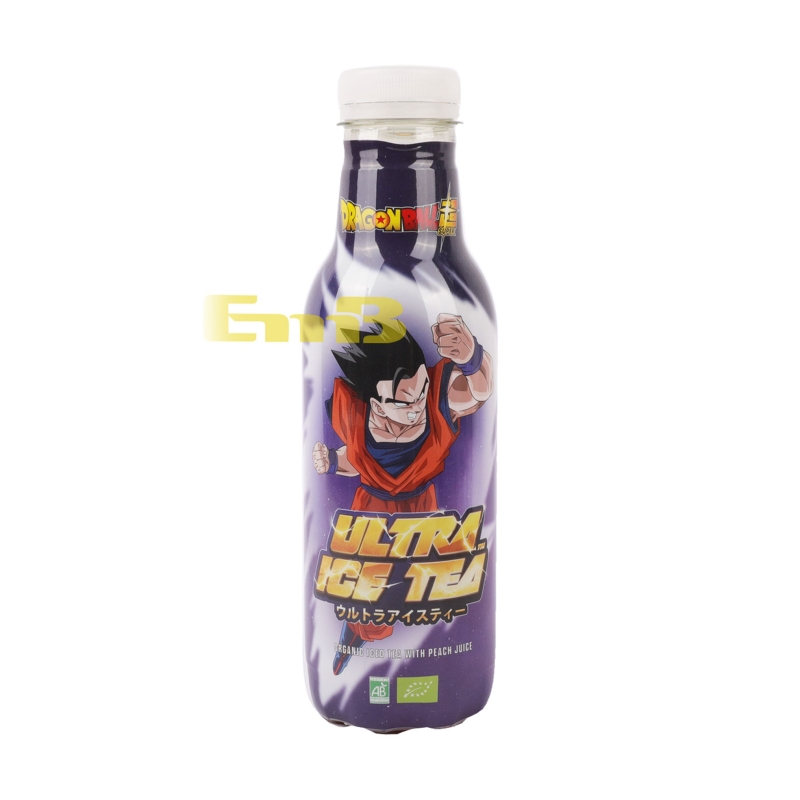 BEBIDA DE TE NEGRO SABOR MELOCOTON DRAGON BALL GOHAN 12/500ML