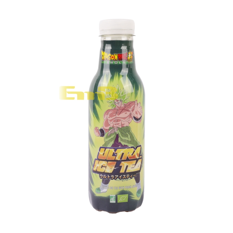 BEBIDA DE TE NEGRO SABOR MELOCOTON DRAGON BALL BROLY 12/500ML