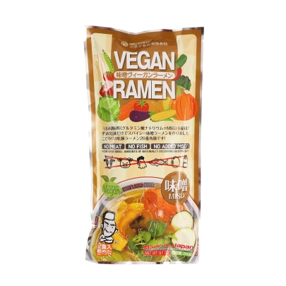 RAMEN VEGANO MISO KURATA FOOD 60/260G