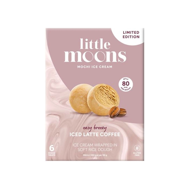 MOCHI HELADO SABOR CAFE LATTE LITTLE MOONS 10/192G