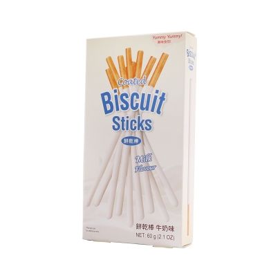 BISCUIT STICKS SABOR LECHE YUMMY 40/60G