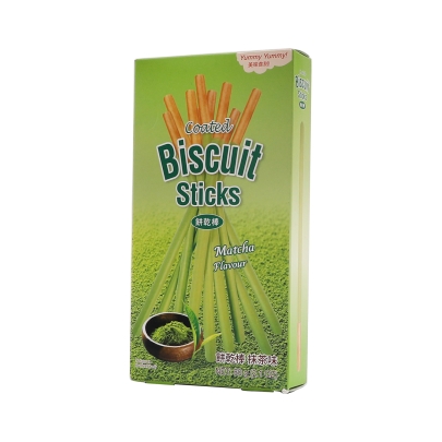 BISCUIT STICKS SABOR MATCHA YUMMY 40/60G