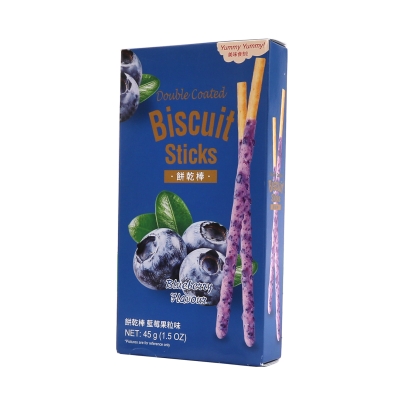 BISCUIT STICKS SABOR ARÁNDANO YUMMY 40/45G