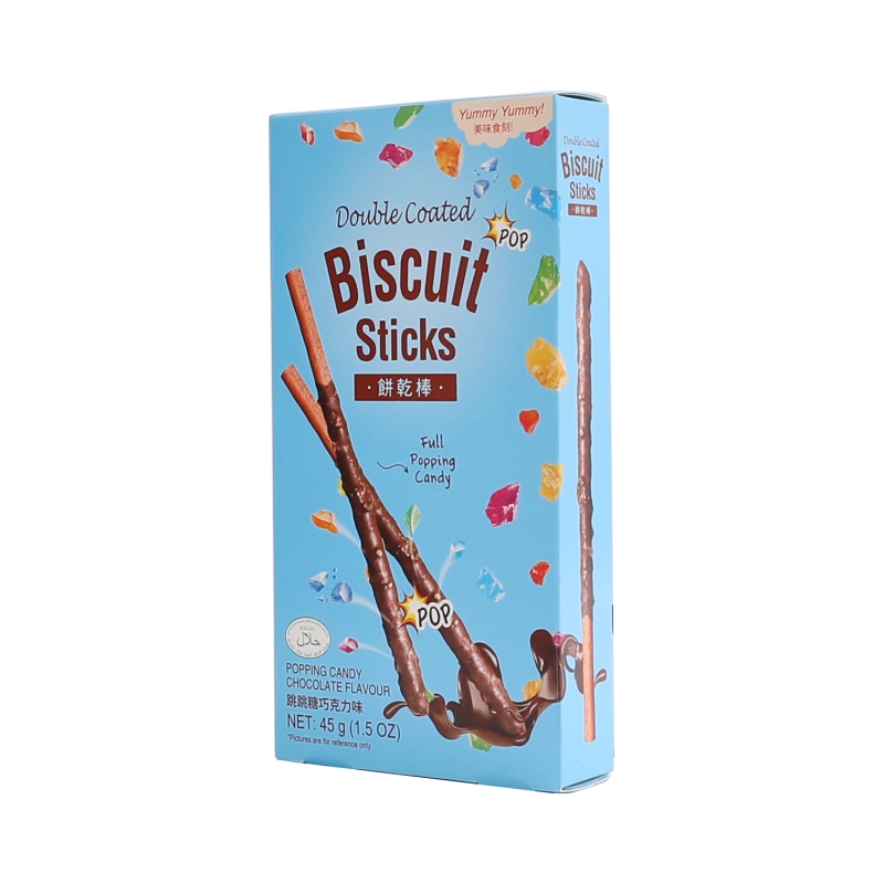 BISCUIT STICKS SABOR CARAMELO YUMMY 40/45G