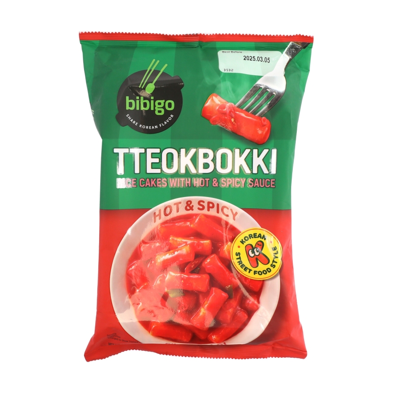 TTEOKBOKKI PICANTE BIBIGO 12/360G