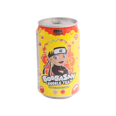 BUBBLE TEA SABOR LYCHEE Y MARACUYA NARUTO BOBBASAN 320ML