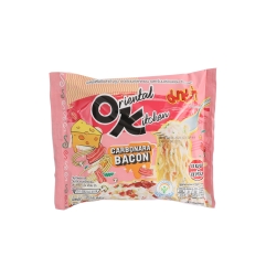 FIDEOS INST. BACON CARBONARA ORIENTAL KITCHEN MAMA 85G