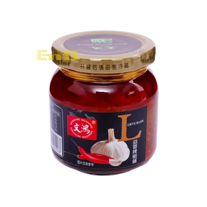 PASTA DE CHILE WH  文鸿蒜蓉辣椒酱 12/200G