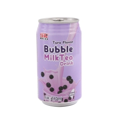 BEBIDA DE BUBBLE TEA SABOR TARO RICO 24/350ML