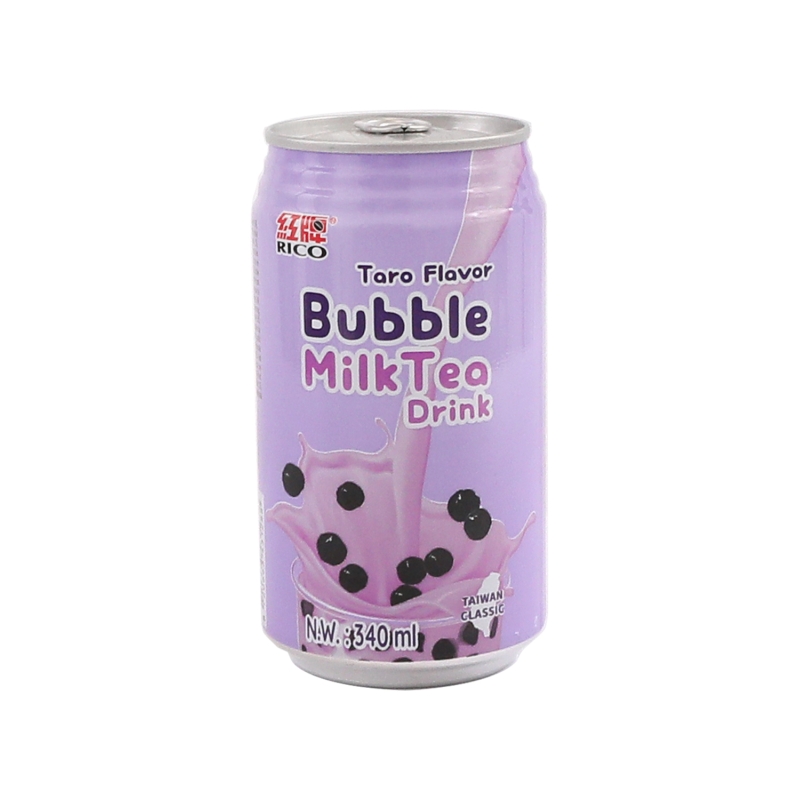 BEBIDA DE BUBBLE TEA SABOR TARO RICO 24/350ML